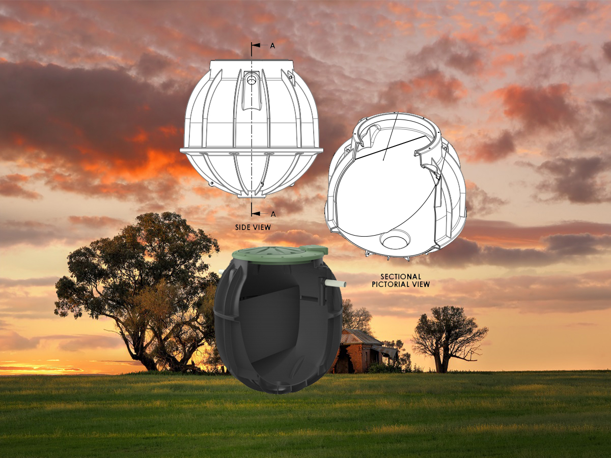Rotomoulding Innovations: New Septic Tank Concept Becomes Reality | Global Tanks | Brisbane
