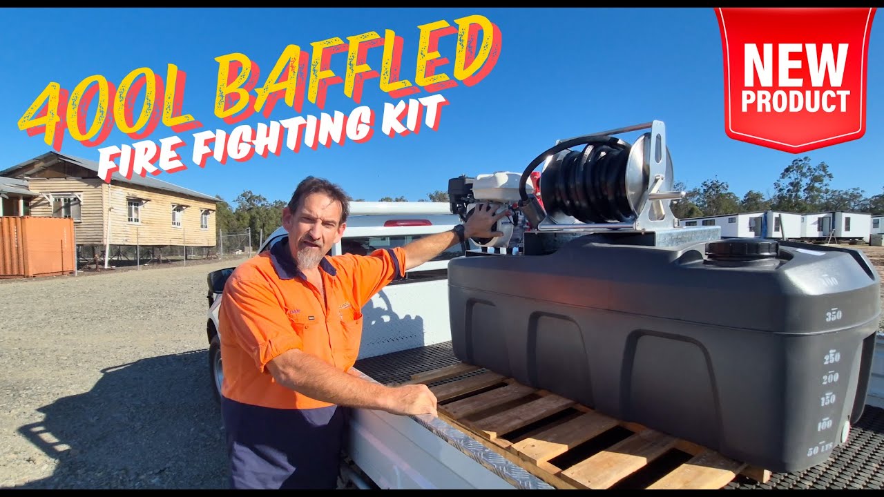 400L Baffled Fire Fighting Kit.