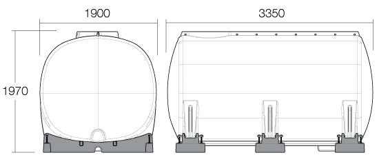 8,000L Light Foot Spray Tank - Image 2