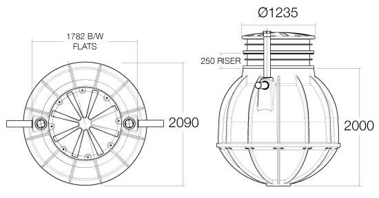 3,000L Septic Tank - Image 2