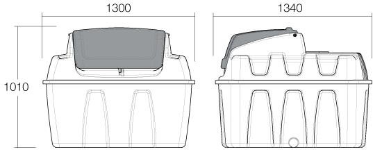 600L Bunded Diesel Tank - Image 2