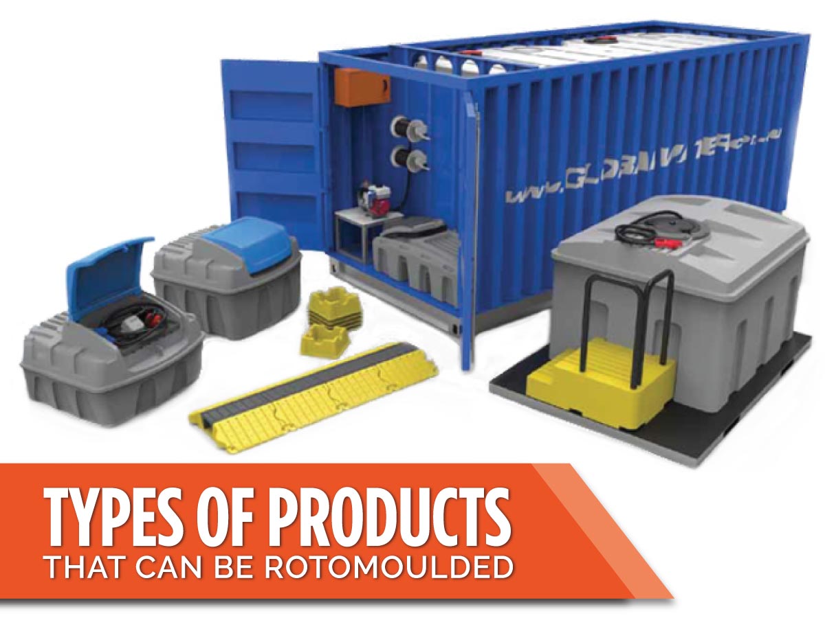 alt=" the types of products that can be rotomoulded" 