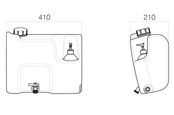 14L Hand Wash Tank - Image 2