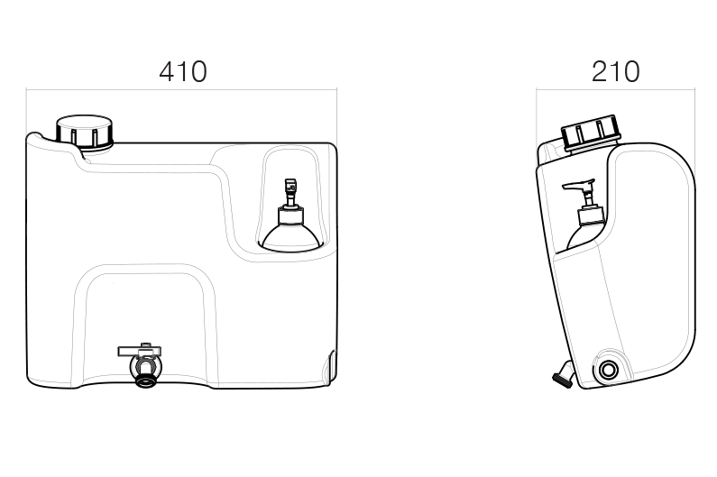 14L Hand Wash Tank - Image 2