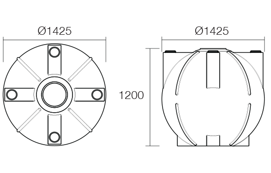 1,500L Pump Out Chamber - Image 2