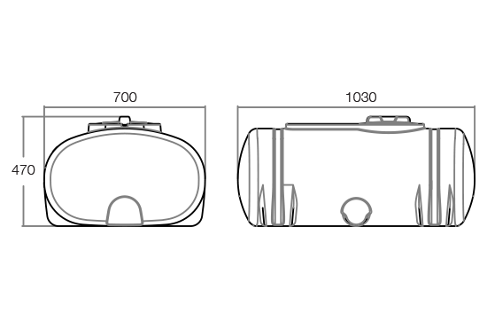 200L Insert Mounted Tank - Image 2