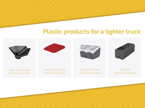 Plastic Products for a Lighter Truck