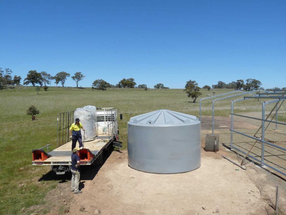 Victorian farmers can receive up to $5000 to upgrade farm irrigation and water storage under the On-Farm Drought Infrastructure Support Grants program.