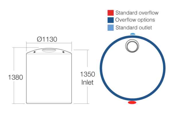 1,000L Rainwater Tank - Image 2