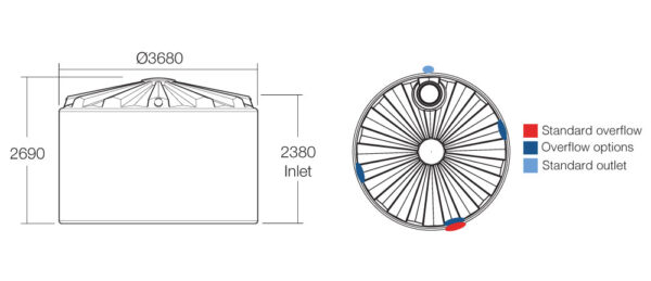23,500L Rainwater Tank - Image 2