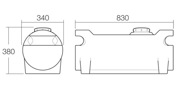 60L Spray/Cartage Tank - Image 2