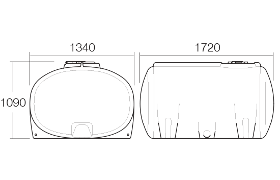 1,800L Diesel Cartage Tank - Image 2