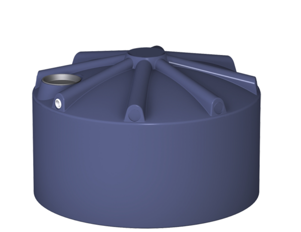 10,000L Squat Round Industrial Tank (SG 1.3)