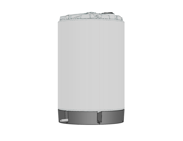16,000L Heavy Duty Cone Bottom Tank with Base
