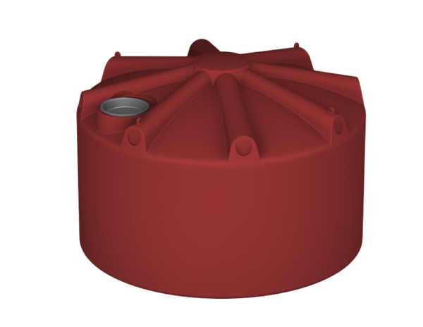 5,000L Squat Round Industrial Tank (SG 1.5)