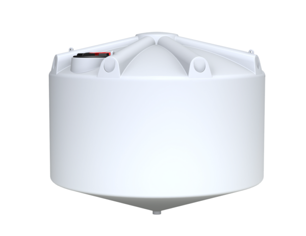 5,000L Heavy Duty Cone Bottom Tank with Base