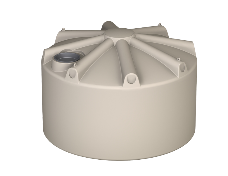 6,000L Squat Rainwater Tank