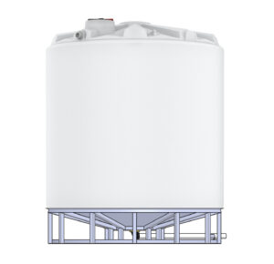 32,000L Heavy Duty Cone Bottom Tank with Base