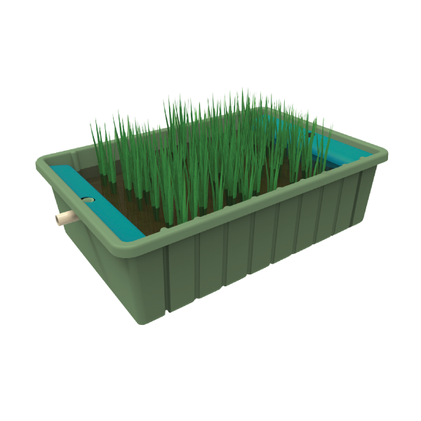 7,300L Reed Bed