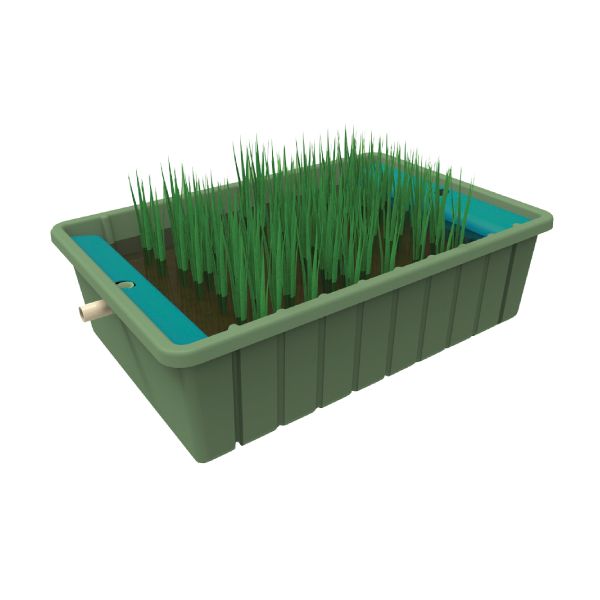 7,300L Reed Bed