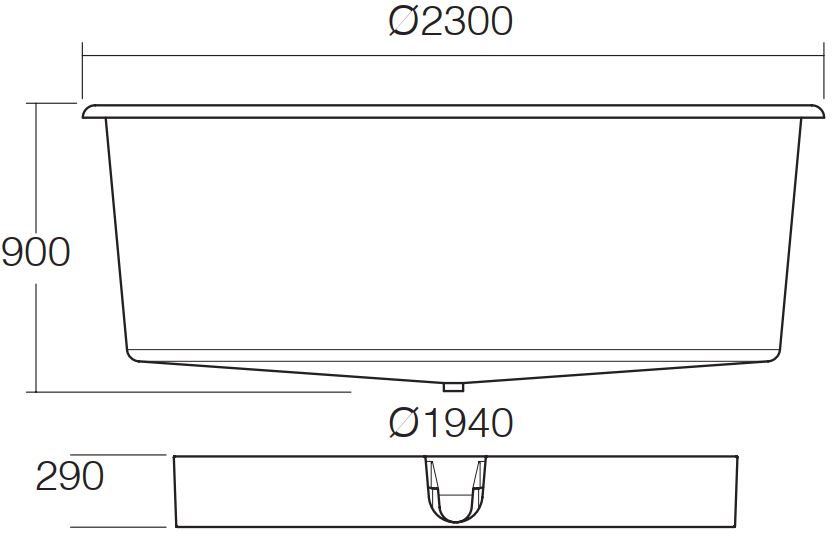 2,000L Aquaculture Tank with Base - Image 2