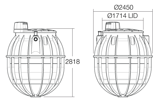 Ubi Aqua Mk II 6,000L Wastewater Treatment System - Image 3