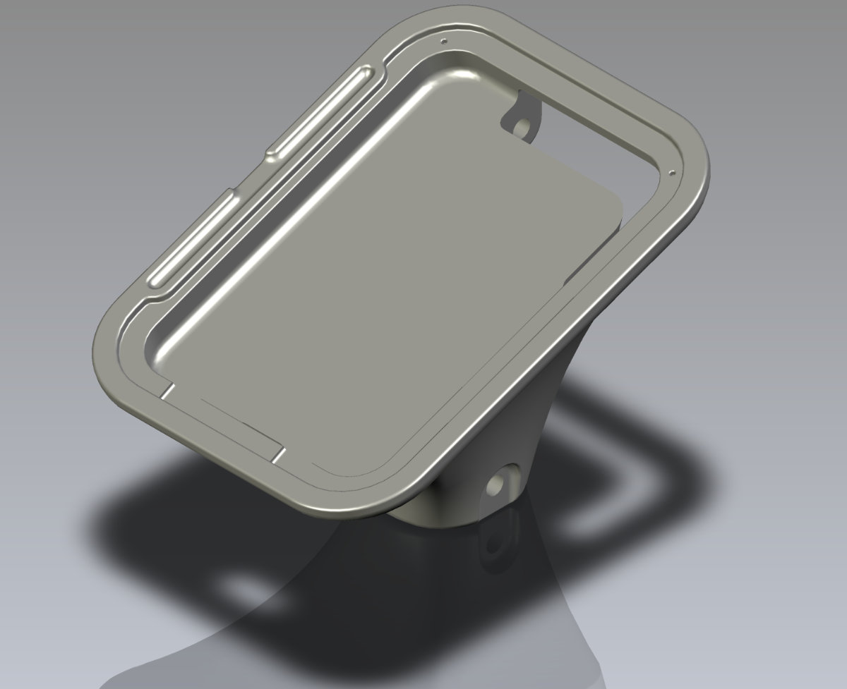 Tablet Stand Case Study - 3D Render