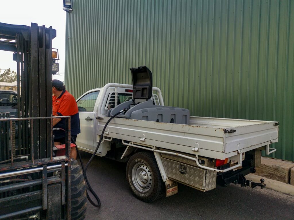 Diesel Tank Refuelling